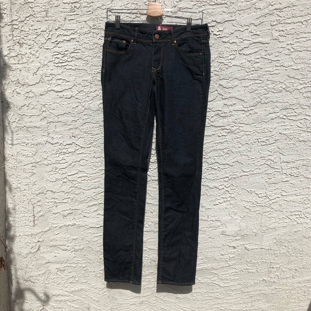 H&M dark rinse skinny jeans